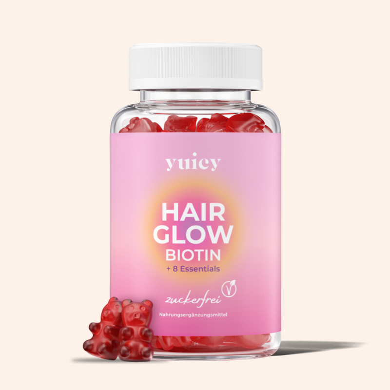 Hair Glow Biotin Gummies